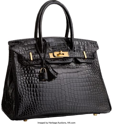 hermes coccodrillo nero|hermes crocodile bag matte.